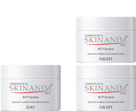 Skinanim set balsam 1x na dzień i 2x na noc