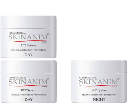 Skinanim set balsam 2x na dzień i 1x na noc